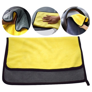 KHĂN DÀYKhăn lau xe chuyên dụng ô tô lau bếp lau kính Microfiber s...