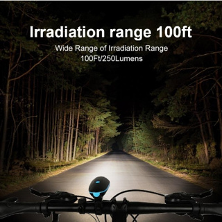 Đèn lắp xe đặp, Đèn xe đạp thể thao,Đèn xe đạp siêu sáng có còi sạ...