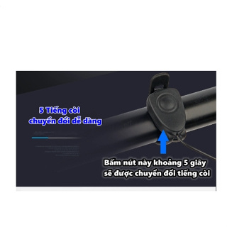 Đèn lắp xe đặp, Đèn xe đạp thể thao,Đèn xe đạp siêu sáng có còi sạ...