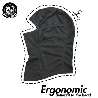 Khăn trùm kín mặt Musion chống nắng chống bụi thoáng khí mềm mại c...