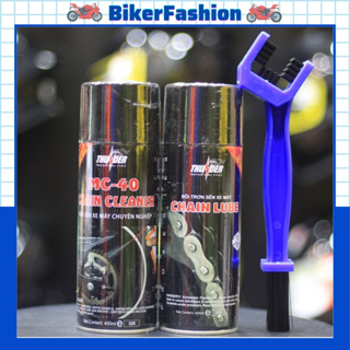 [CÓ VIDEO] Combo vệ sinh sên MC-40 400ml, Bôi trơn dưỡng sên Thund...