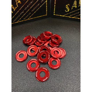 (GIÁ 1 CON) LÔNG ĐỀN SALAYA NHÔM ĐỎ ĐỦ LOẠI 6,8,10,12ly...