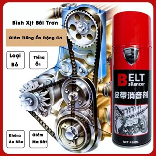 Chai Xịt Bảo Dưỡng Dây Curoa, Gioăng cao su Belt Silencer...