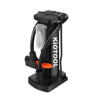 Bơm xe máy xe đạp nhỏ gọn Kiotool đầu van đa năng...