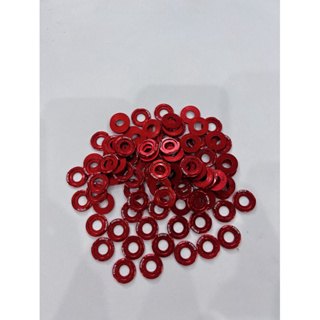 Long Đền gắn Dàn Áo xe máy Nhôm Kitaco màu Đỏ 6li và 8li Siêu Rẻ Đ...