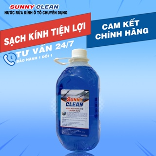 [Can 2 Lít] Nước Rửa Kính Ô Tô SunnyClean Chuyên Dụng Chính Hãng...