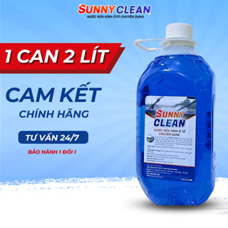 [Can 2 Lít] Nước Rửa Kính Ô Tô SunnyClean Chuyên Dụng Chính Hãng...
