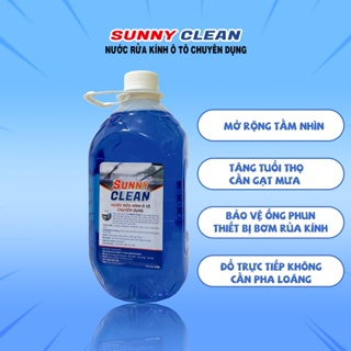 [Can 2 Lít] Nước Rửa Kính Ô Tô SunnyClean Chuyên Dụng Chính Hãng...