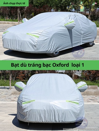 Bạt phủ ô tô xe hơi vải dù oxford cao cấp 3 lớp tráng bạc bền đẹp ...