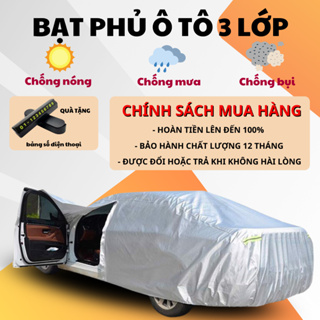 Bạt Phủ Ô Tô Bảo Minh - Bạt Trùm Xe Ô Tô 3 Lớp Bảo Vệ Xe Khỏi Mọi ...