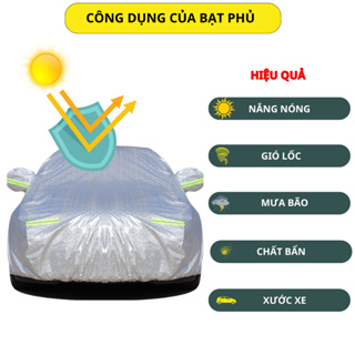 Bạt Phủ Ô Tô Bảo Minh - Bạt Trùm Xe Ô Tô 3 Lớp Bảo Vệ Xe Khỏi Mọi ...