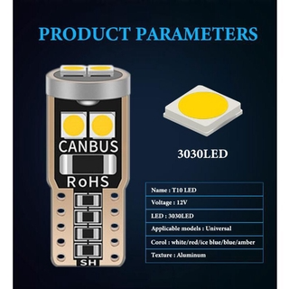 LYMOYO 1 Đèn led T10 6smd 3030 dc12v Chất Lượng Cao...