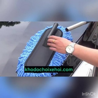 Chổi Lau Rửa Xe Ô Tô Điều Chỉnh Được Độ Dài...