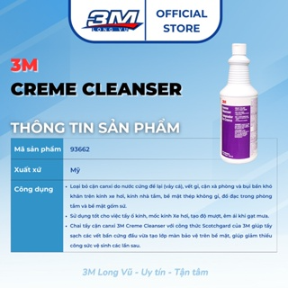 Tẩy ố kính ô tô 3M Creme Cleanser Limpiador En Crema - Chiết lẻ 10...