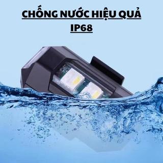 Đèn nháy xe đạp xe điện xe máy oto đèn diều LED nhấp nháy chớp 32 ...