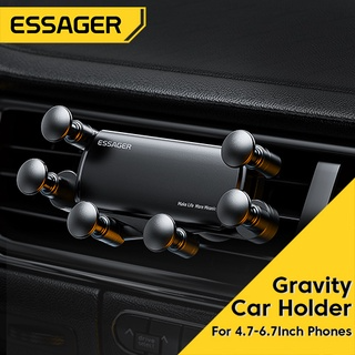 ESSAGER Giá Đỡ Điện Thoại 4.7-6.7 Inchesager Gắn Lỗ Thông Gió Xe H...