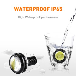 Đèn LED tín hiệu kiểu mắt chim ưng 12v 18mm dành cho chạy xe máy v...