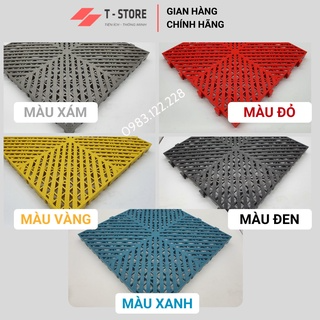 Tấm Lót Sàn Nhựa PP 40402.5cm Chịu Lực . Vỉ nhựa lót sàn cho Gara,...