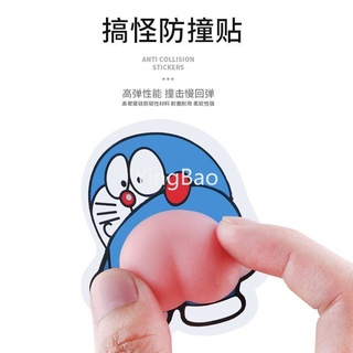 Bộ 2 Miếng Dán Mông / Cửa Xe Hơi Hình Mông Quả Đào 3D Chống Va Chạ...