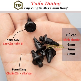 Chốt Bấm Dàn Nhựa Gắn Tất Cả Các Dòng Xe [ HÀNG CAO CẤP ]- Ốc Bấm ...