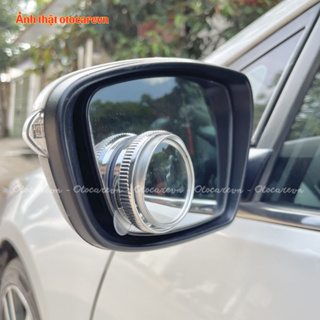 Gương cầu lồi xoay 360, đế hít kính gắn gương chiếu hậu cực chắc c...