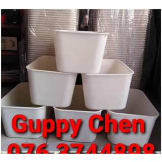 THÙNG NHỰA NUÔI CÁ 30x22x16cm 7 lít...