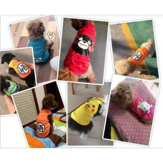 Áo Cho Chó Mèo Thú Cưng Mùa Hè Ba Lỗ Thoáng Mát...