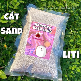 Cát sand thơm lót chuồng hamster 1kg...