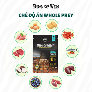 Hạt Cho Mèo Bite Of Wild Gói 1KG Không Độn Ngũ Cốc, Mix Kèm Viên T...