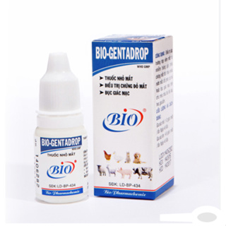 Nhỏ mắt chó mèo Bio genta drop - vệ sinh giác mạc, ngừa viêm đỏ ng...