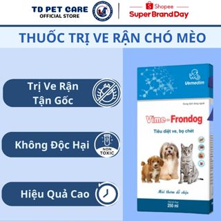Chai Xịt Ve Rận Chó Mèo Vime Frondog - Lọ Xịt Bọ Chét Chó Rận Mèo ...