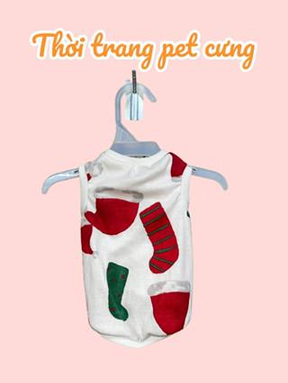 [HỎA TỐC] ÁO THUN BA LỖ MÙA HÈ THOÁNG MÁT CHO THÚ CƯNG 7L-25KG...