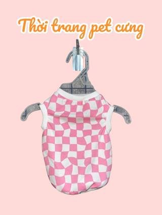 [HỎA TỐC] ÁO THUN BA LỖ MÙA HÈ THOÁNG MÁT CHO THÚ CƯNG 7L-25KG...