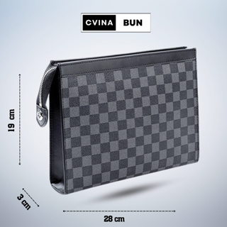 Ví cầm tay thời trang nam nữ cao cấp da Pu chống nước, chống xước,...