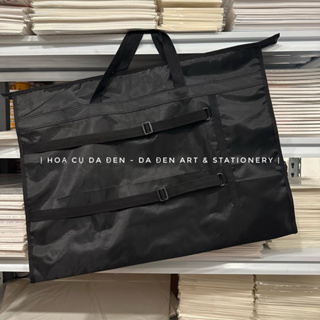 [DA ĐEN] Túi Cặp Đựng Bản Vẽ A3  A2 Vải Đen...