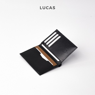Ví nam mini nhỏ gọn dáng đứng , bóp da thương hiệu LUCAS...