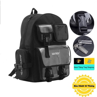 Balo Degrey thời trang nam nữ hàng cao cấp chất vải gai mịn chống ...
