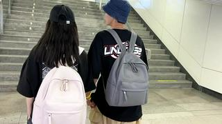 Schwarz ETIENNE Ba Lô Đi Học Sức Chứa Lớn Thiết Kế Đơn Giản Phổ Bi...