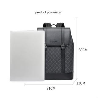 Balo da mềm thời trang unisex nam nữ dập vân nổi monogram đựng lap...