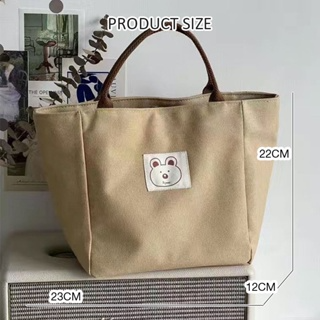 Ela Accent Túi Tote canvas Đựng Cơm Trưa Cầm Tay Đa Năng Đơn Giản ...