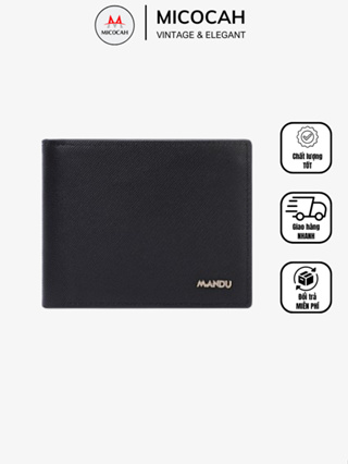Ví Nam Bóp Nam Cao Cấp MANDU Dáng Ngang Thời Trang Da Mềm Cao Cấp ...