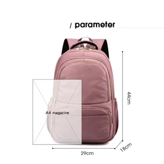 Balo nữ màu trơn đơn giản thời trang trung niên size lớn đựng lapt...