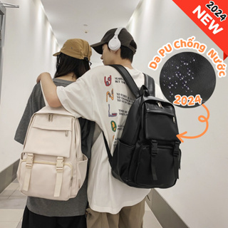 Balo da nam đi học balo ulzzang nam nữ thời trang có ngăn bí mật đ...