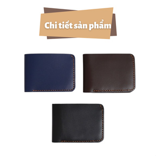 Ví Nam Đẹp Mini Phong Cách Thời Trang Đơn Giản Năng Động, Bóp Da Đ...