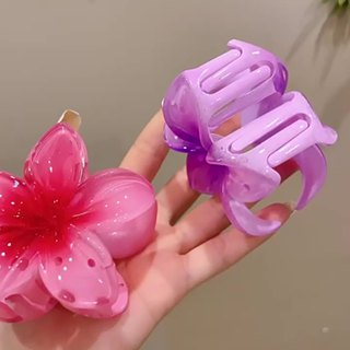 Kẹp tóc phong cách hoa Kẹp hoa sứ nhiều màu thích hợp cho mũ nón b...
