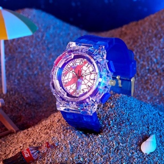 Hoạt Hình Đồng Hồ Đeo Tay Có Đèn led Hình spiderman / hello kitty ...