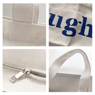 Túi Xách Canvas Sức Chứa Lớn Thiết Kế Đơn Giản Thời Trang Theo Pho...