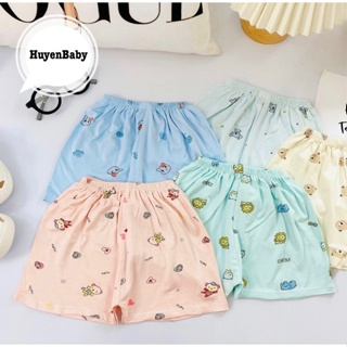 Quần đùi chục thun lạnh, thông hơi thoáng mát cho bé từ 3-13kg. Qu...