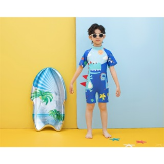 Bộ đồ bơi bé trai liền thân SKIDS quần áo bơi cho ngắn tay cho bé ...