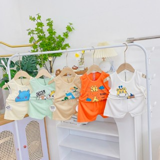 [A145 - Được Chọn Mẫu, Mềm, Mát] Bộ Ba Lỗ Thun Lạnh Minky Moom In ...